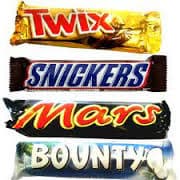 Quality snickers _ mars _ milky way_ twix _ kit kat _bounty
